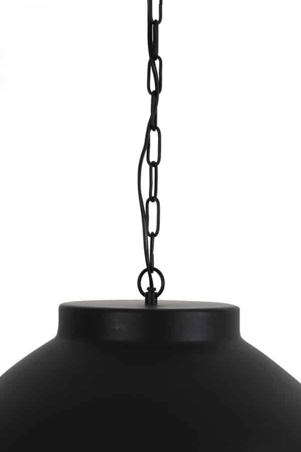 Hanglamp zwart / goud in 3 maten verkrijgbaar - Afbeelding 4