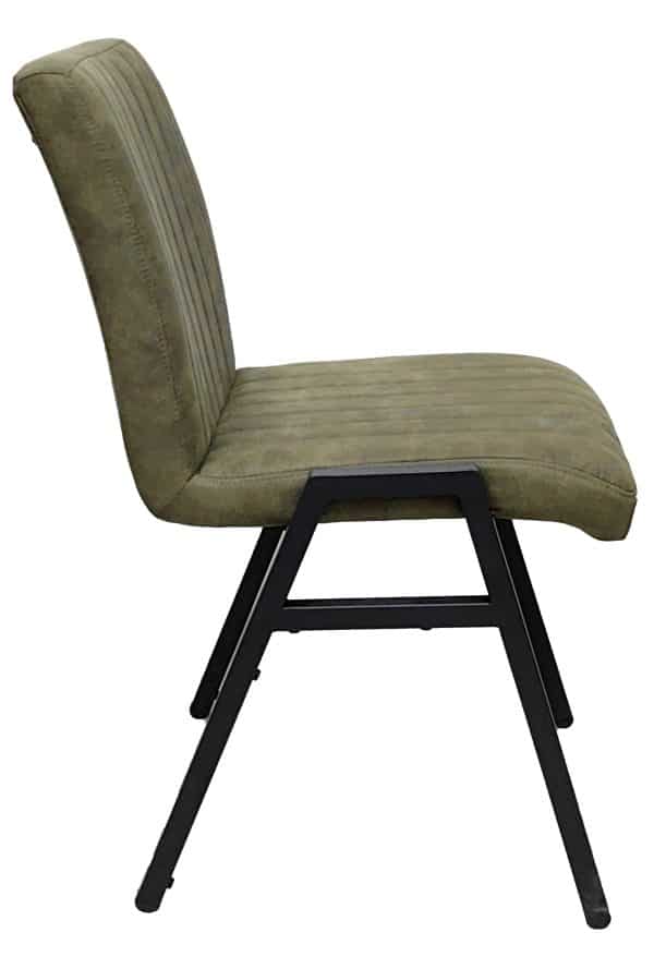 Industriele stapelstoel 12332  Vintage green - Afbeelding 2