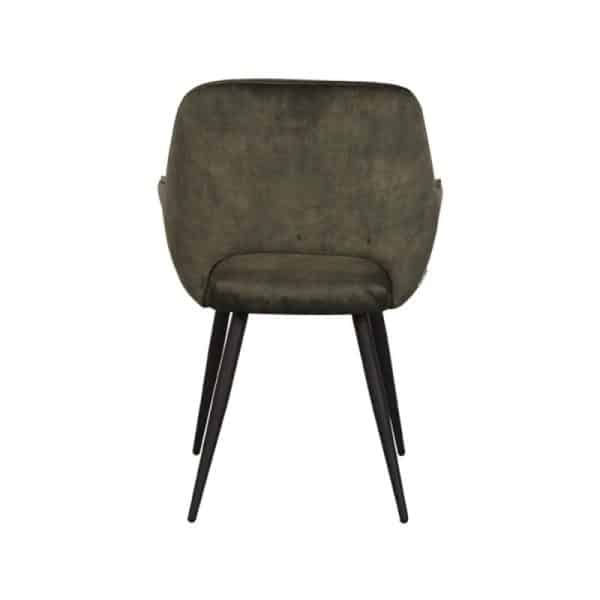 Moderne eetkamerstoel green Velours - Afbeelding 6