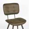 Industriele eetkamerstoel army green Microvezel - Afbeelding 4
