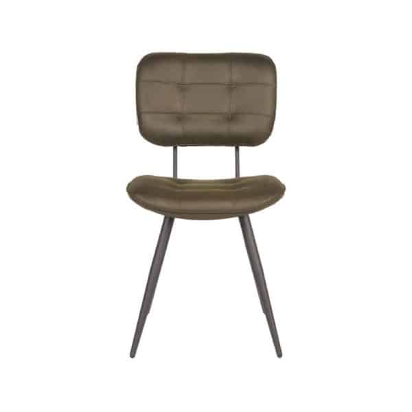 Industriele eetkamerstoel army green Microvezel - Afbeelding 6