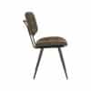 Industriele eetkamerstoel army green Microvezel - Afbeelding 7