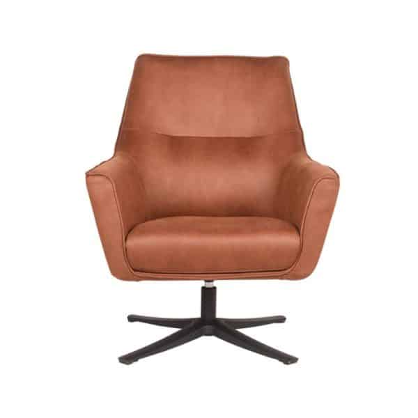 Draaibare fauteuil 12785 cognac - Afbeelding 4