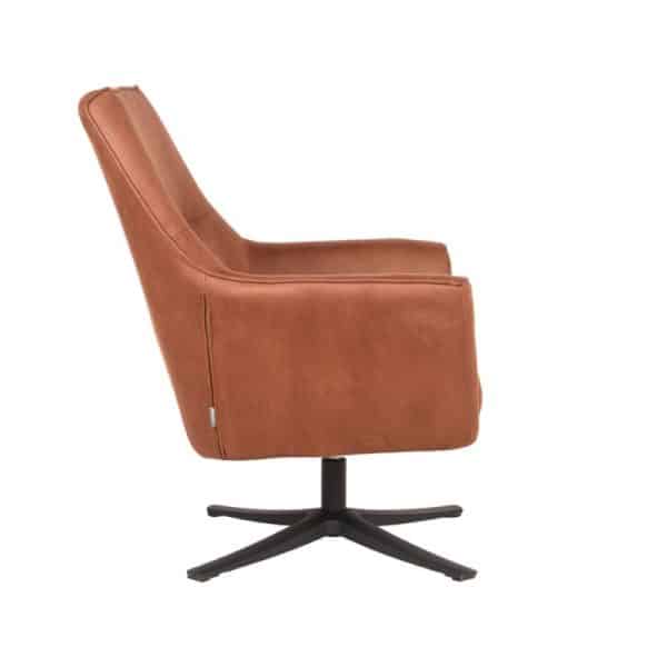 Draaibare fauteuil 12785 cognac - Afbeelding 5