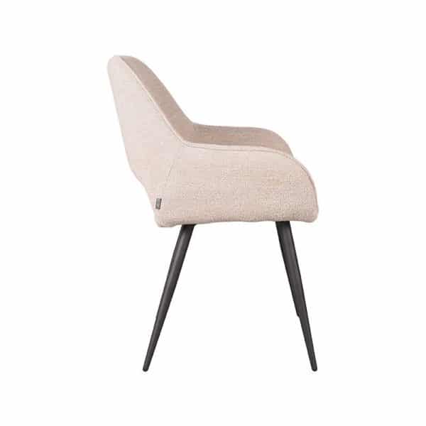 Moderne eetkamerstoel Naturel Boucle - Afbeelding 4