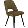 Eetkamerstoel in velvet Moss green 12041 - Afbeelding 3