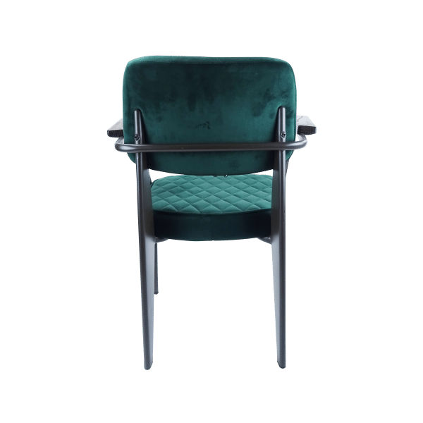 Eurosit industriële stoel in velvet vintage green - Afbeelding 3