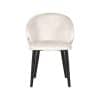 Restaurant Stoel 12340 Boucle wit - Afbeelding 3